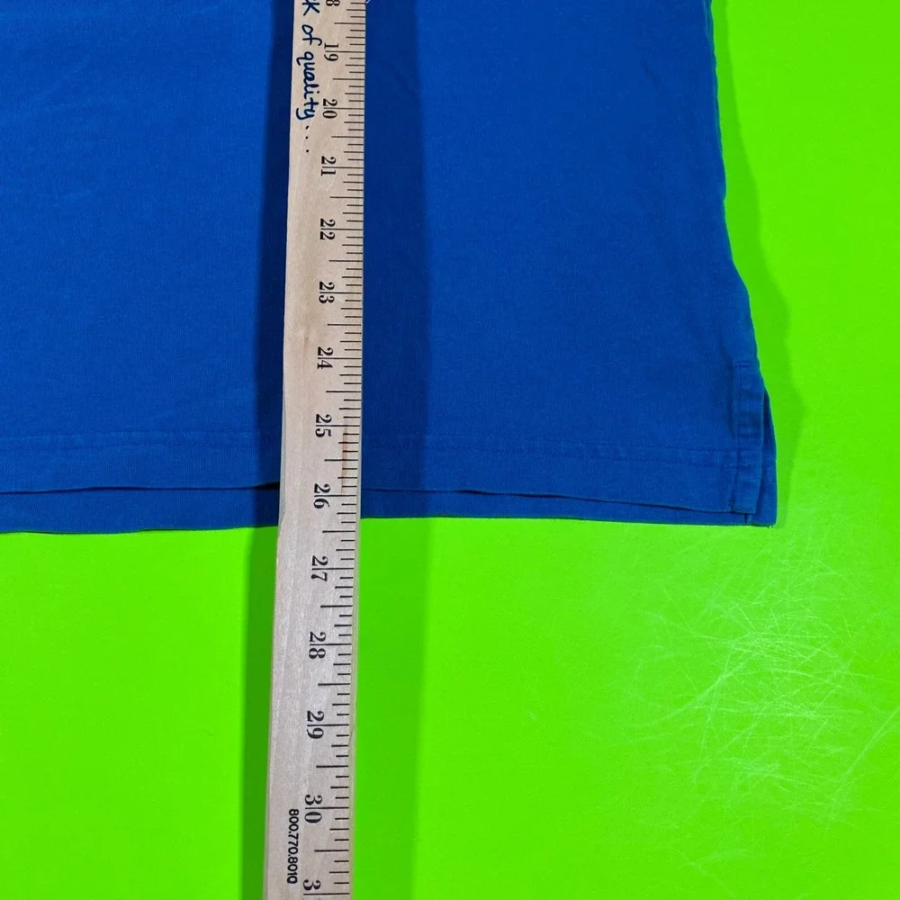 The North Face Mens Blue Short‎ Sleeve Embroidered Logo Polo Shirt Size Medium